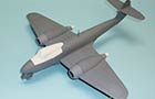Pattern/prototype model of a Gloster Meteor F1/F3 1940s jet fighter